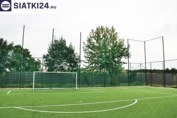 Siatki Otwock - Tu zabezpieczysz ogrodzenie boiska w siatki; siatki polipropylenowe na ogrodzenia boisk. dla terenów Otwocka