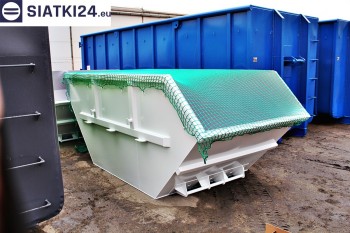 Siatki Otwock - Siatka przykrywająca na kontener - zabezpieczenie przewożonych ładunków dla terenów Otwocka